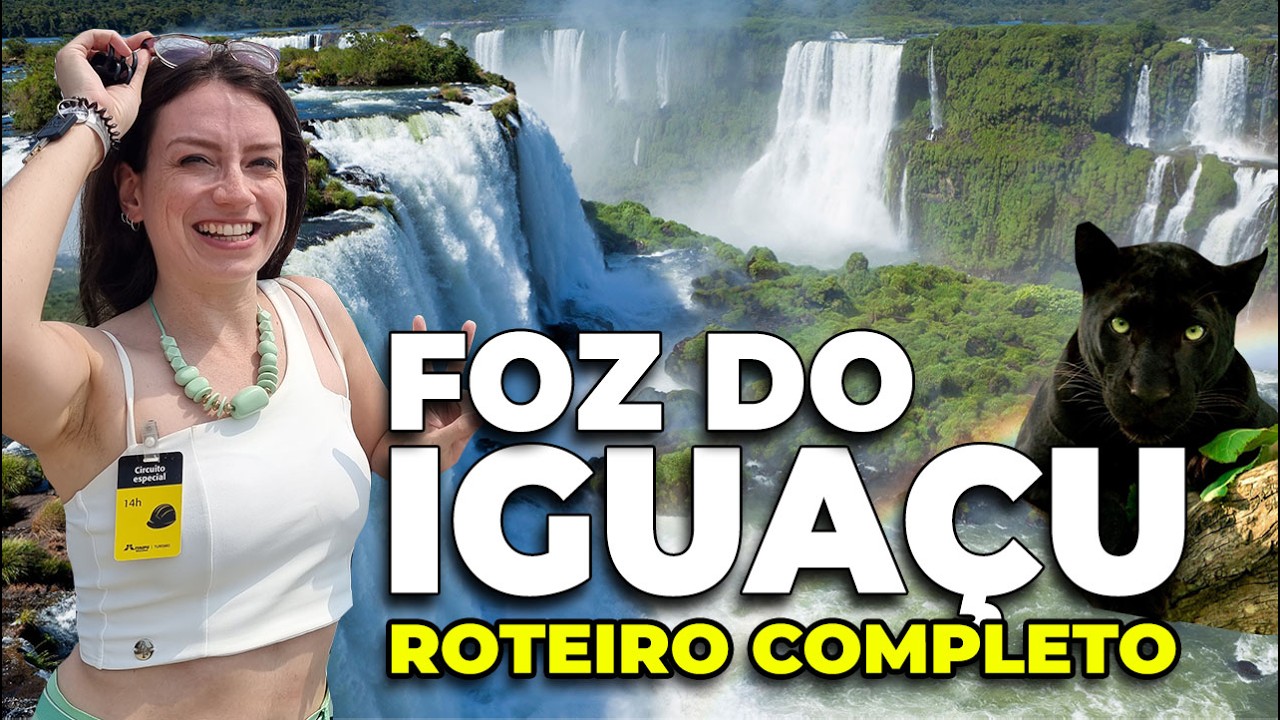 FOZ DO IGUAÇU 2026: MELHORES ATRAÇÕES em 4 DIAS! Roteiro completo diferente + Paraguai e Argentina