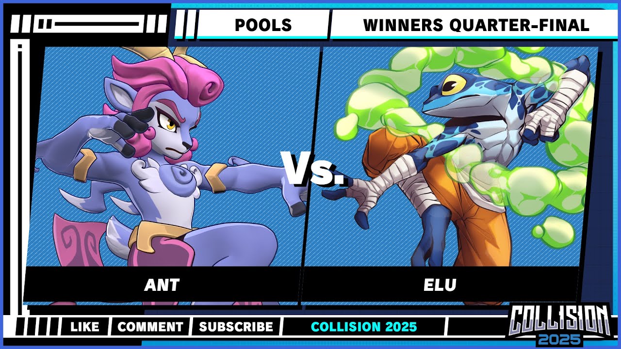 Collision 2025 - Winners Quarter-Final - Ant (Absa) VS Elu (Ranno) - Rivals of Aether II Singles
