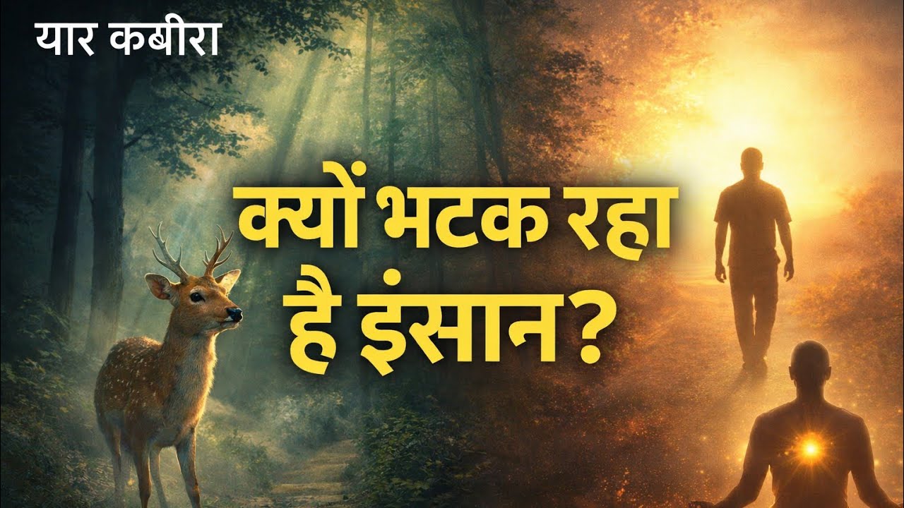 दादू दयाल जी की वाणी: घट भीतर कस्तूरी | सुख बाहर क्यों ढूंढते हो? | सत्संग | यार कबीरा