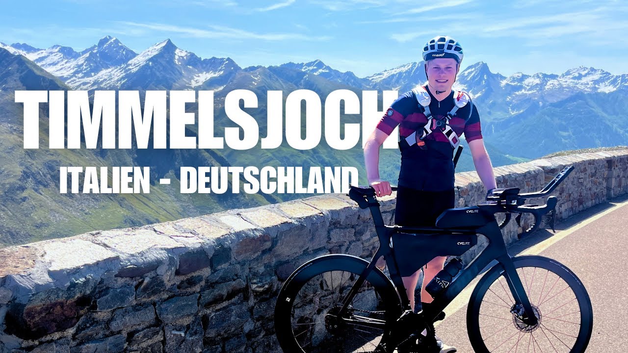 Timmelsjoch (2504m) bei 274km Radtour