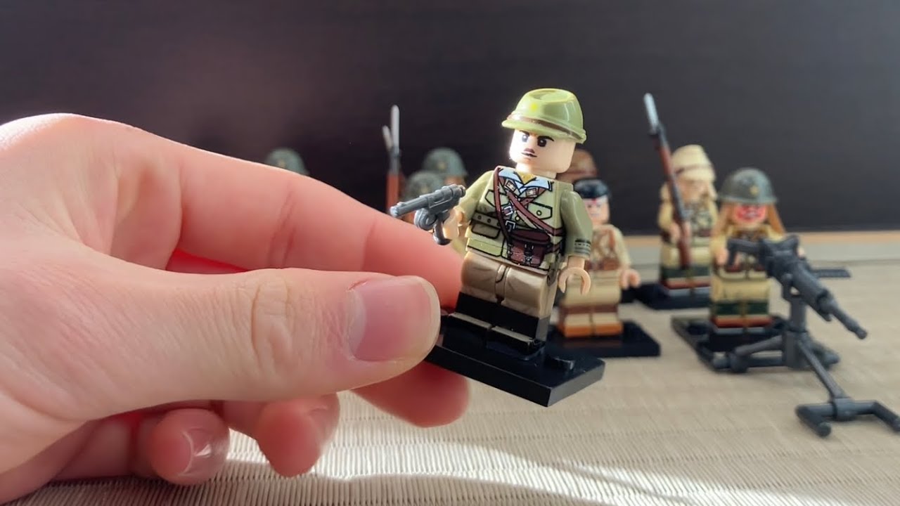 レゴ日本軍ミニフィグ紹介