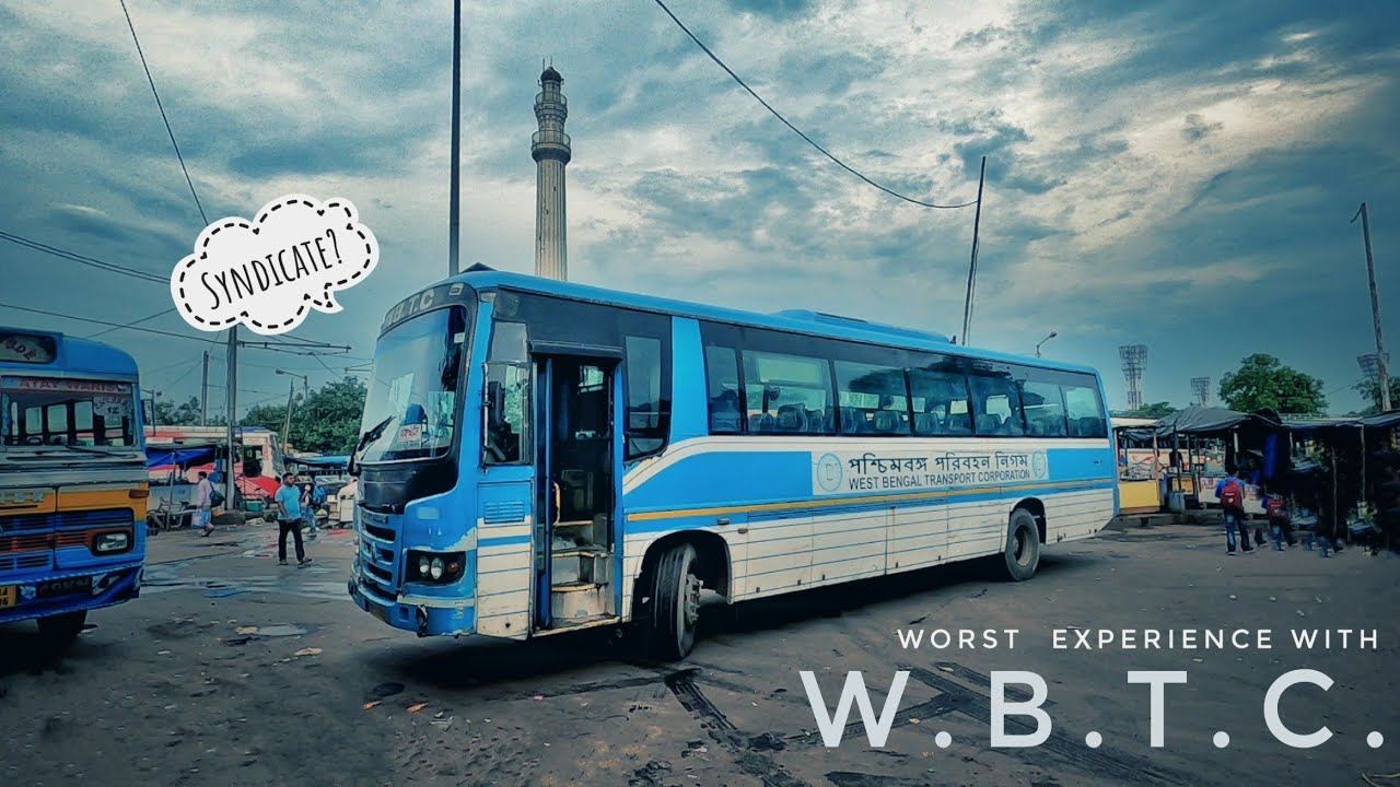 || Kolkata To Bakkhali W.B.T.C. AC Bus Journey Review || Detailed Coverage - @ItsHighwayTime