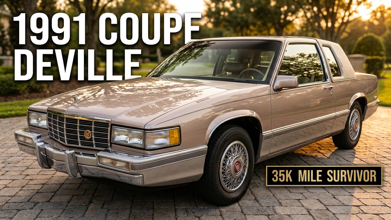 1991 Cadillac Coupe DeVille - 35k mile survivor!
