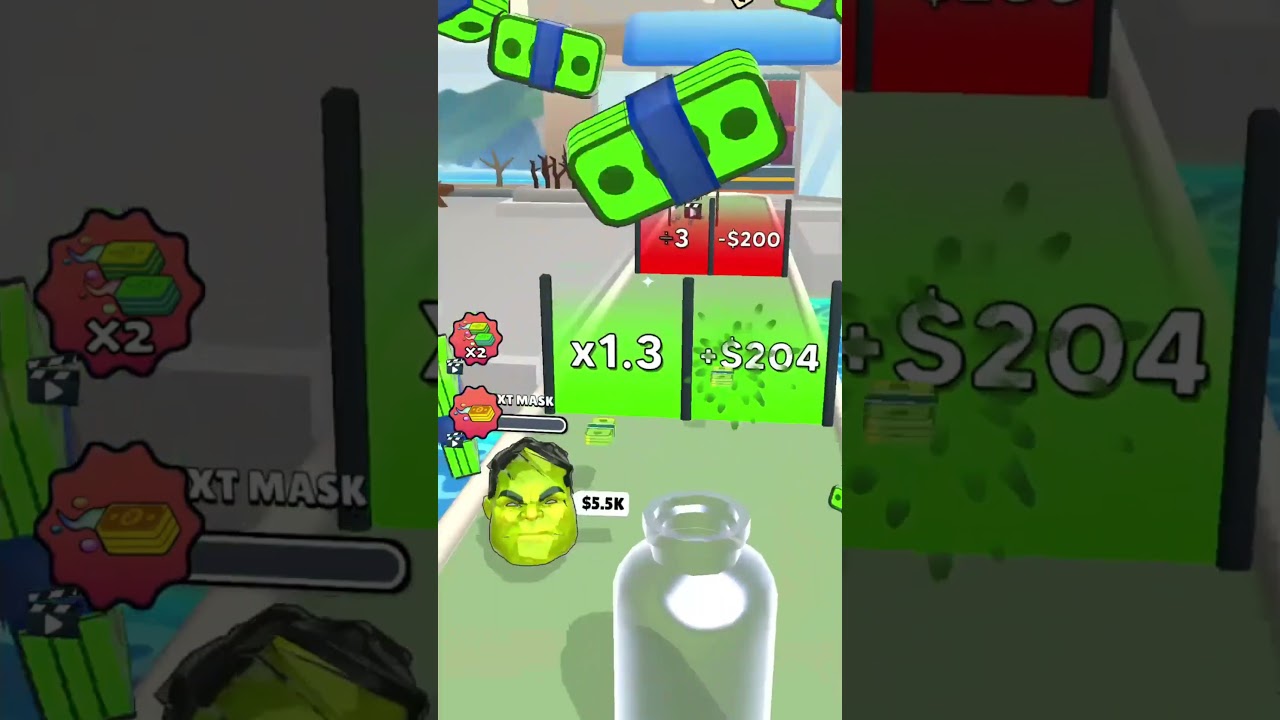 Mask Evolution Mobile Game For funny 