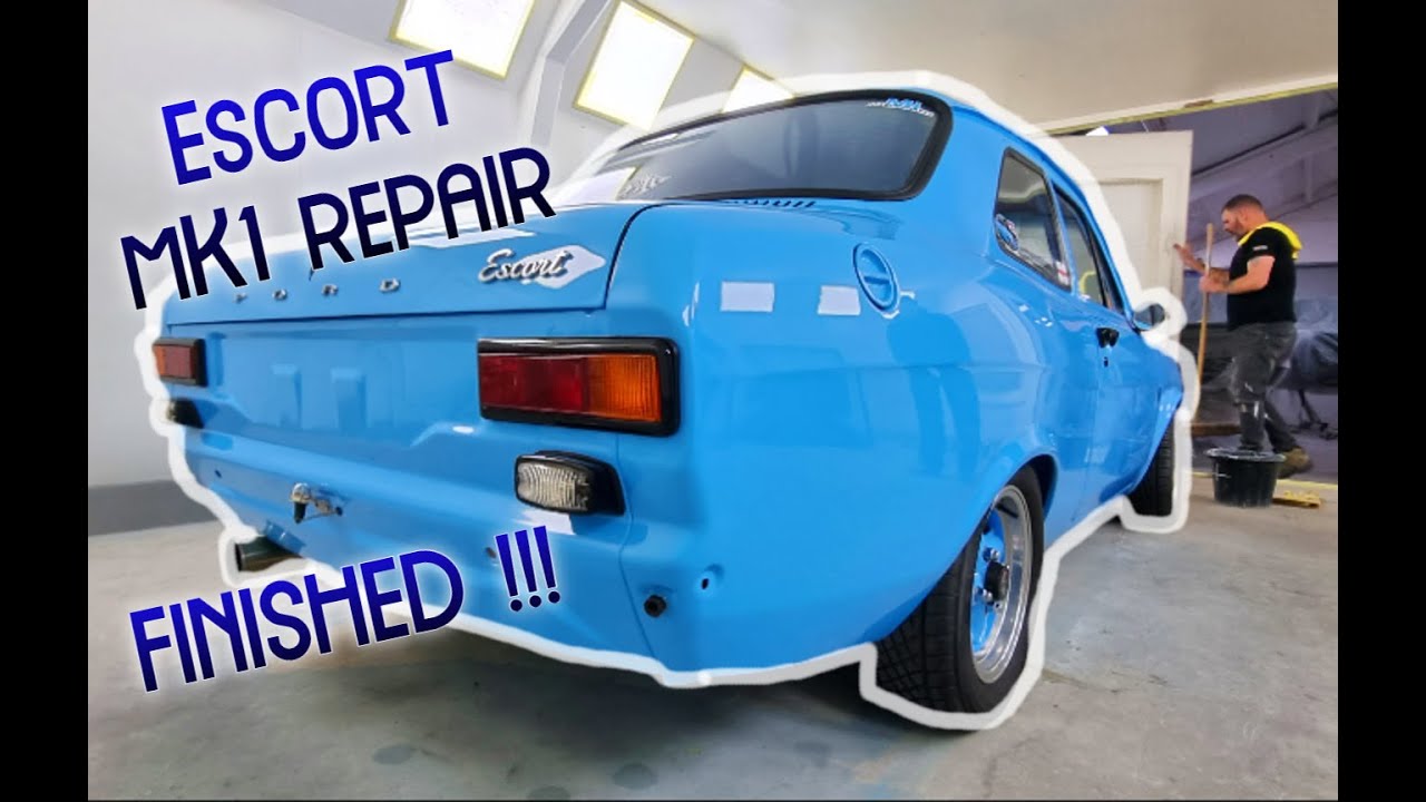 Painting the MK1 Escort!!