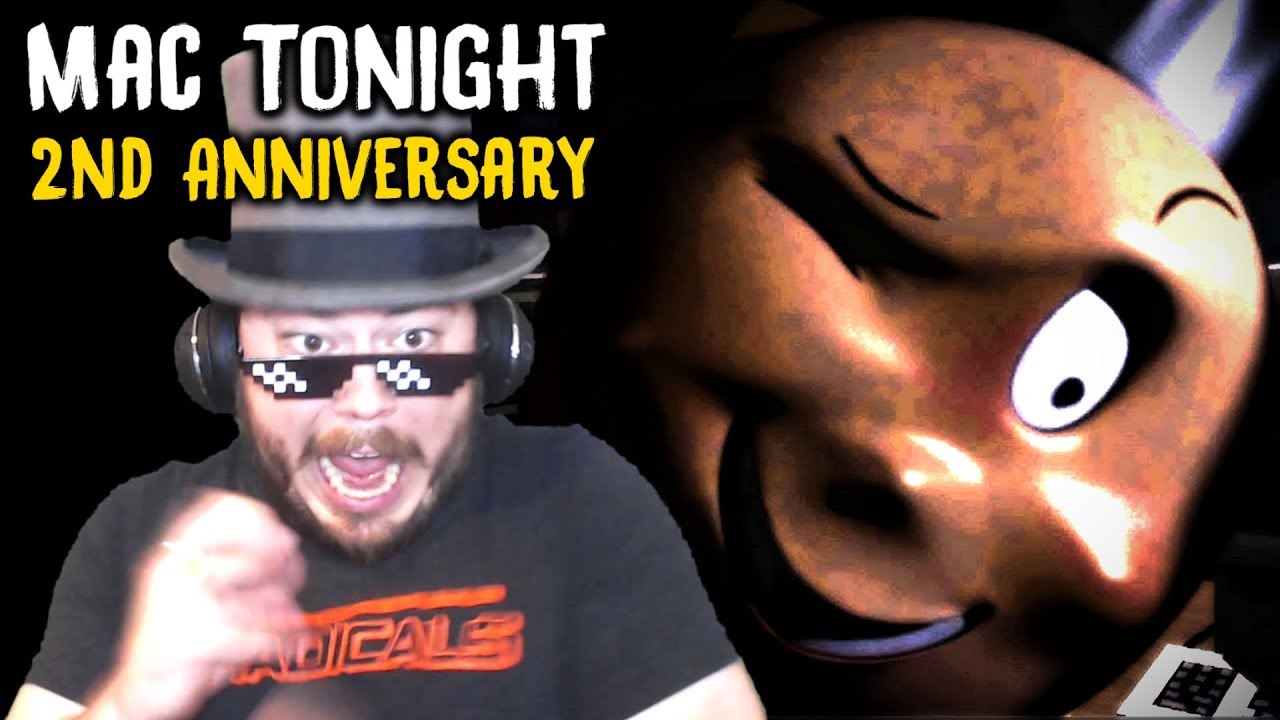 NEW ANIMATRONICS JUMPSCARED ME!! | Five Nights with Mac Tonight: 2nd Anniversary (Part 4)