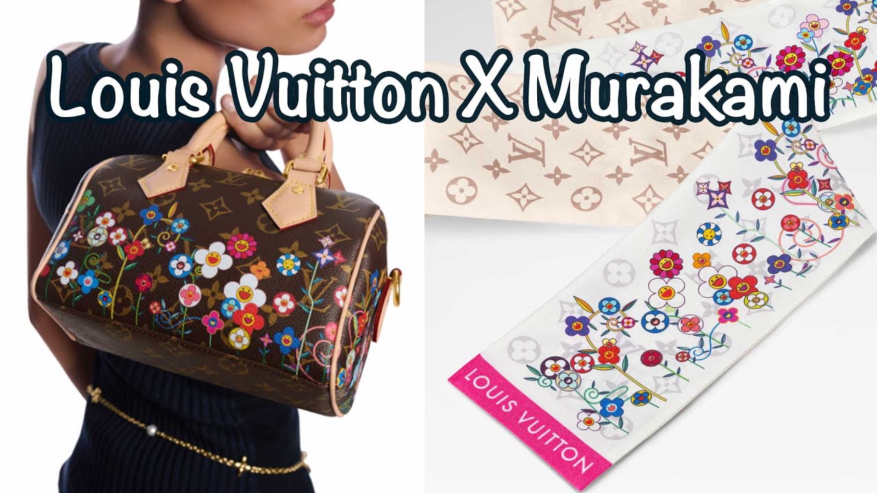 Louis Vuitton x Murakami 2025 Unboxing | Speedy 20, Silk Bandeau, Micro Charms Heart Bag Charm