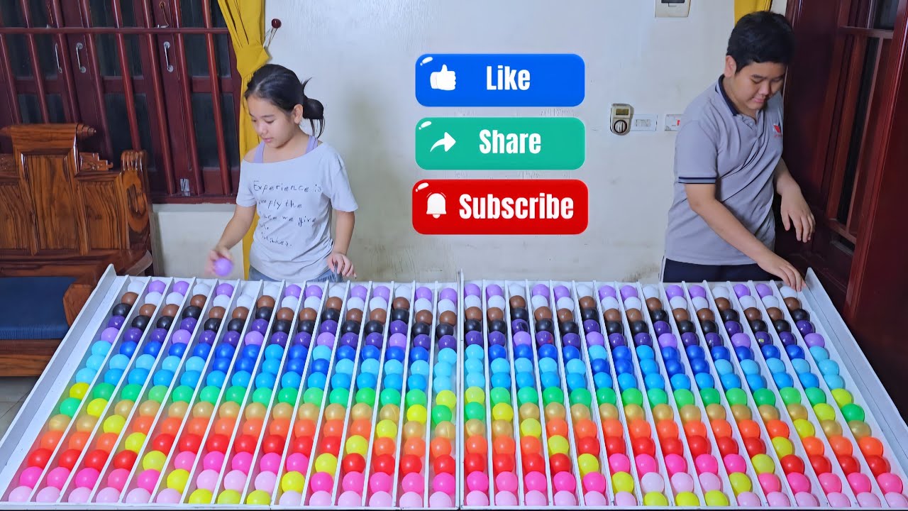 🌈🔥💥Color Ball Sorting Puzzle Game - A relaxing ASMR game for everyone 🔥 level 16