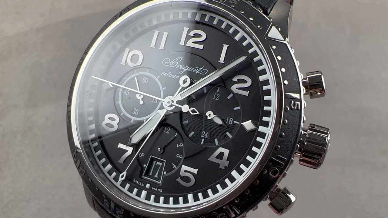 Breguet Type XXI Flyback Chronograph Titanium 3810TI/H2/3ZU Breguet Watch Review