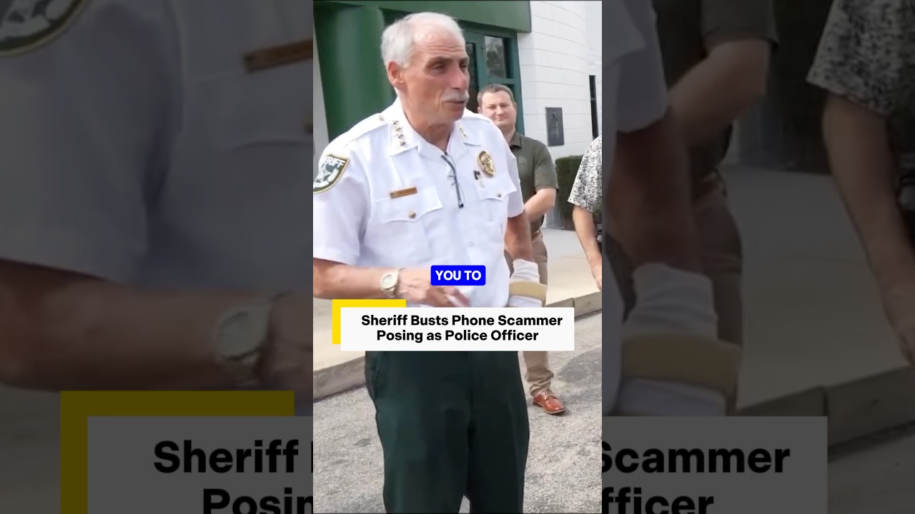 Sheriff Catches Phone Scammer Impersonating Police