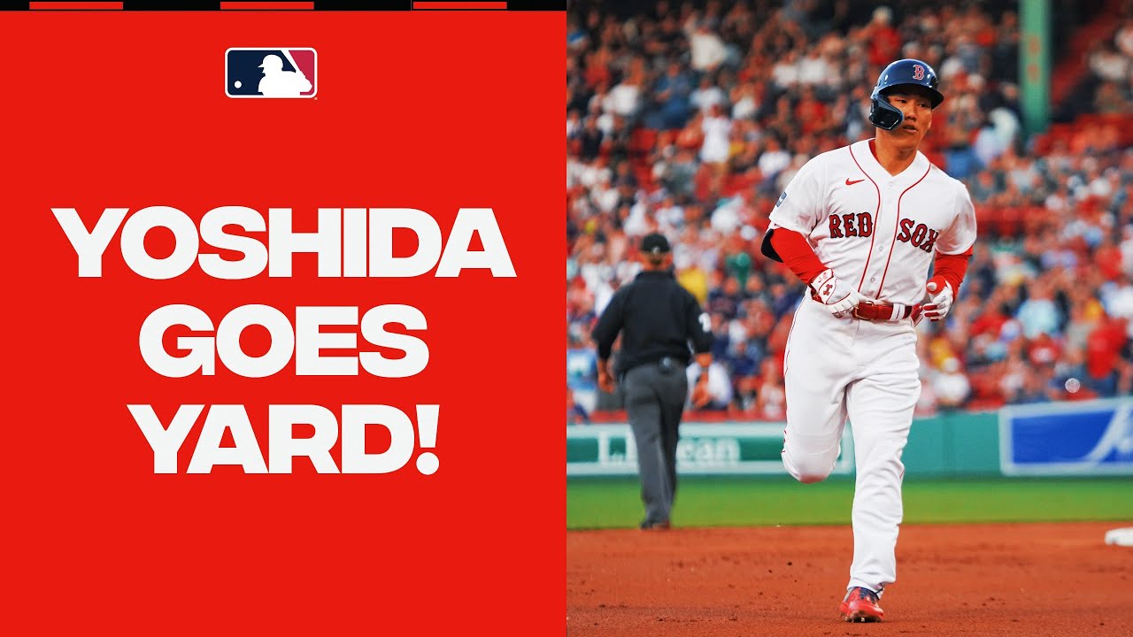 Masataka Yoshida wraps one around Pesky's Pole for his 7th homer of the season!