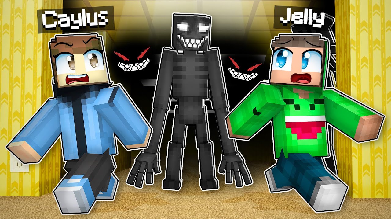 Escaping The BACKROOMS In Minecraft! (Ft. Jelly)