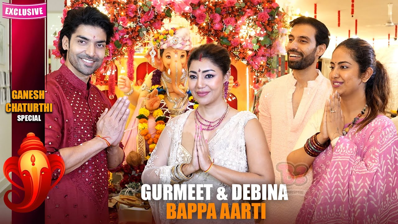 Gurmeet & Debina Bappa Aarti | Isha Malviya, Abhishek Kumar, Avika Gor & Milind Chandwani