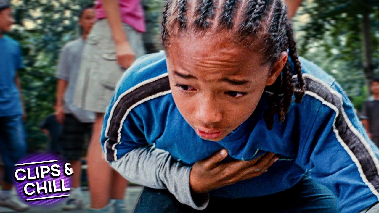 Dre's Dance Turned Dual | The Karate Kid | Clips & Chill