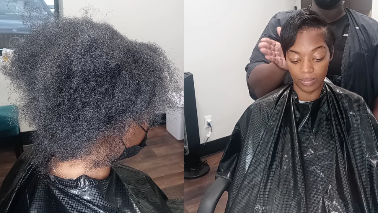 ~How to relax natural hair~Why protective styling damaging your hair~How I cut relax & style~