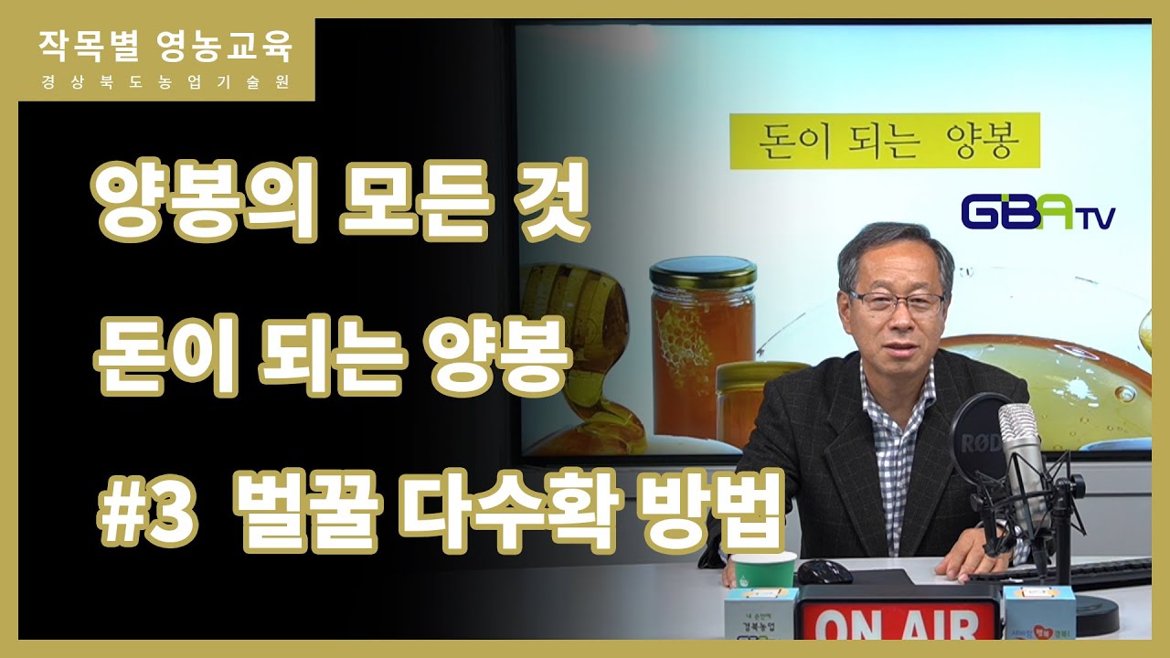양봉 사양관리 3편 - 벌꿀 다수확기술