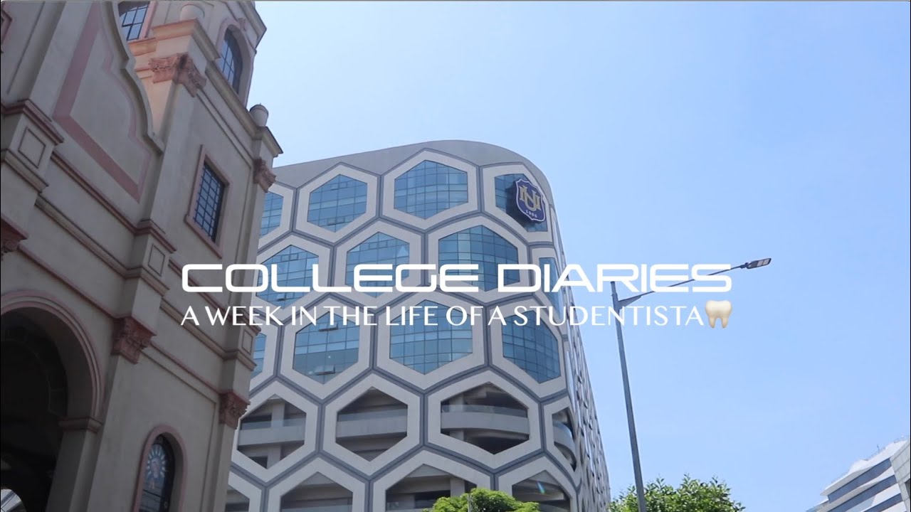 College Diaries 📚| a week in the life of a stuDENTISTA ( NU MOA ) #iceteaangela #numoa