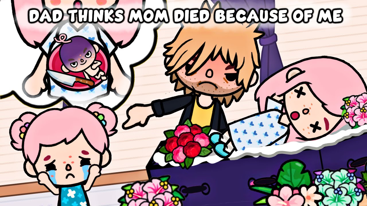 Dad Doesn't Love Me, Dad Thinks Mom Died Because Of Me 😭 | Sad Story | Toca Life Story / Toca Boca