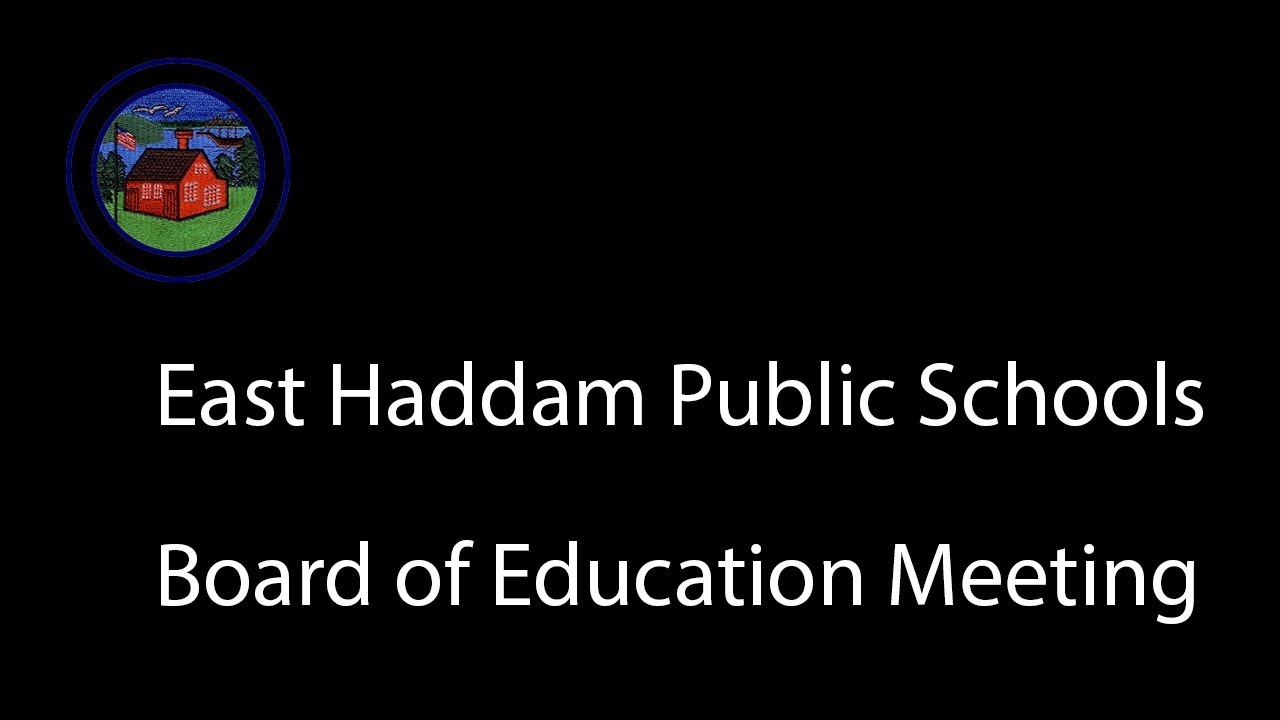 Board of Education - Monthly Meeting - 12.10.2025