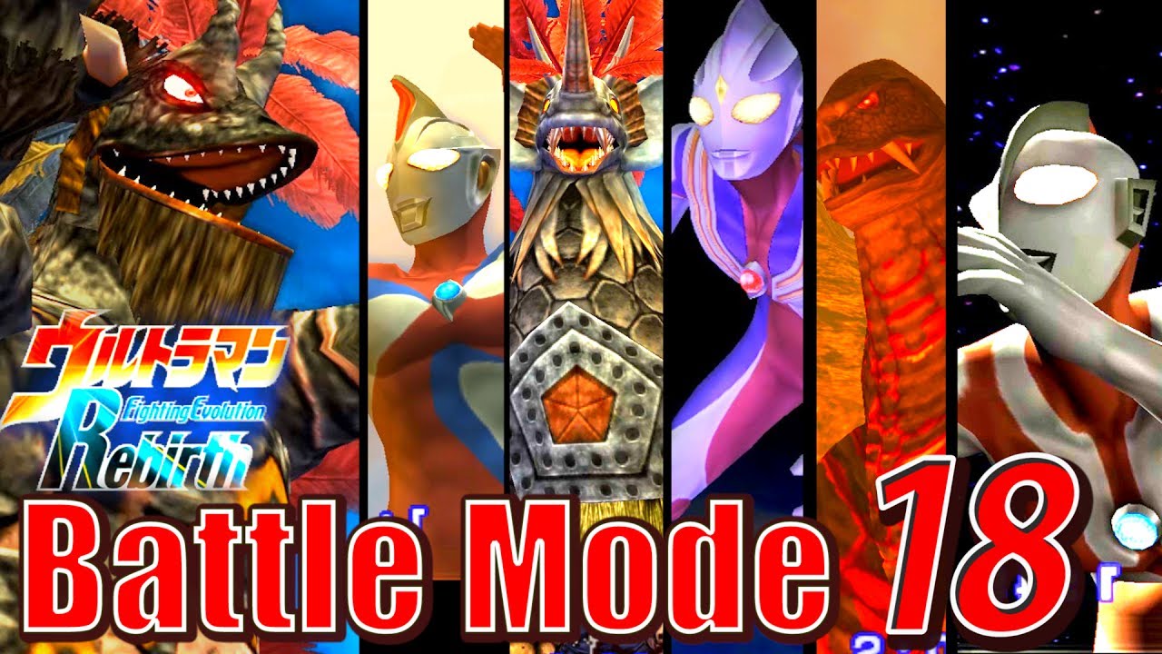Ultraman FER - Battle Mode Part 18 - GERONIMON ( 1080P HD )