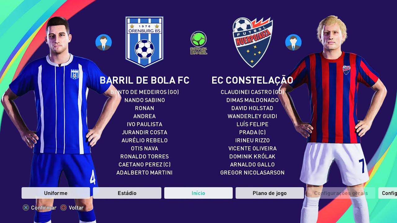 Super Liga Brasil II - Barril de Bola FC X EC Constelação