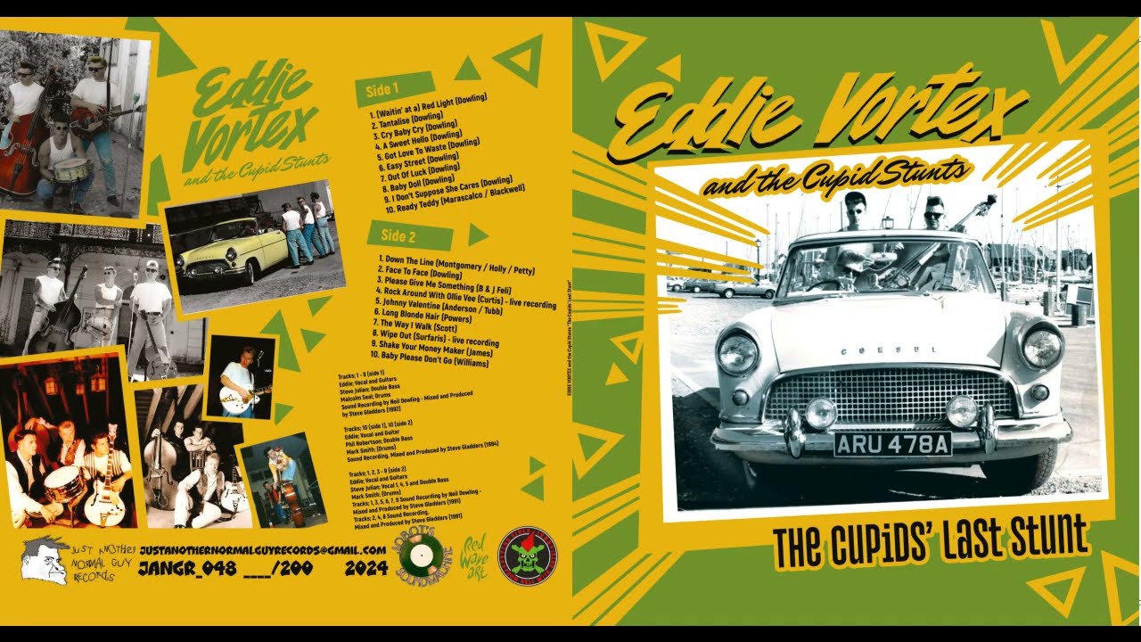 Eddie Vortex & The Cupid Stunts - The Cupids' Last Stunt LP Promo (2026)