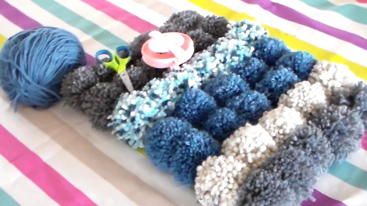 pompons tapis