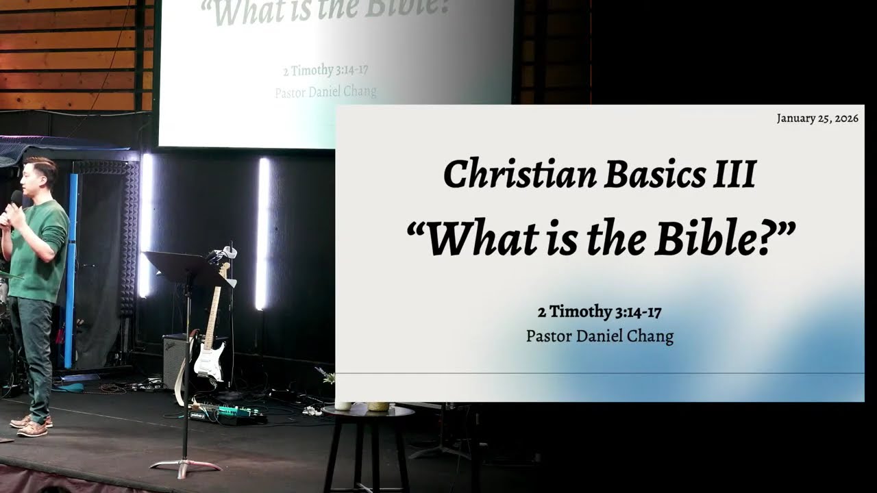 What is the Bible? (2 Timothy 3:14-17)