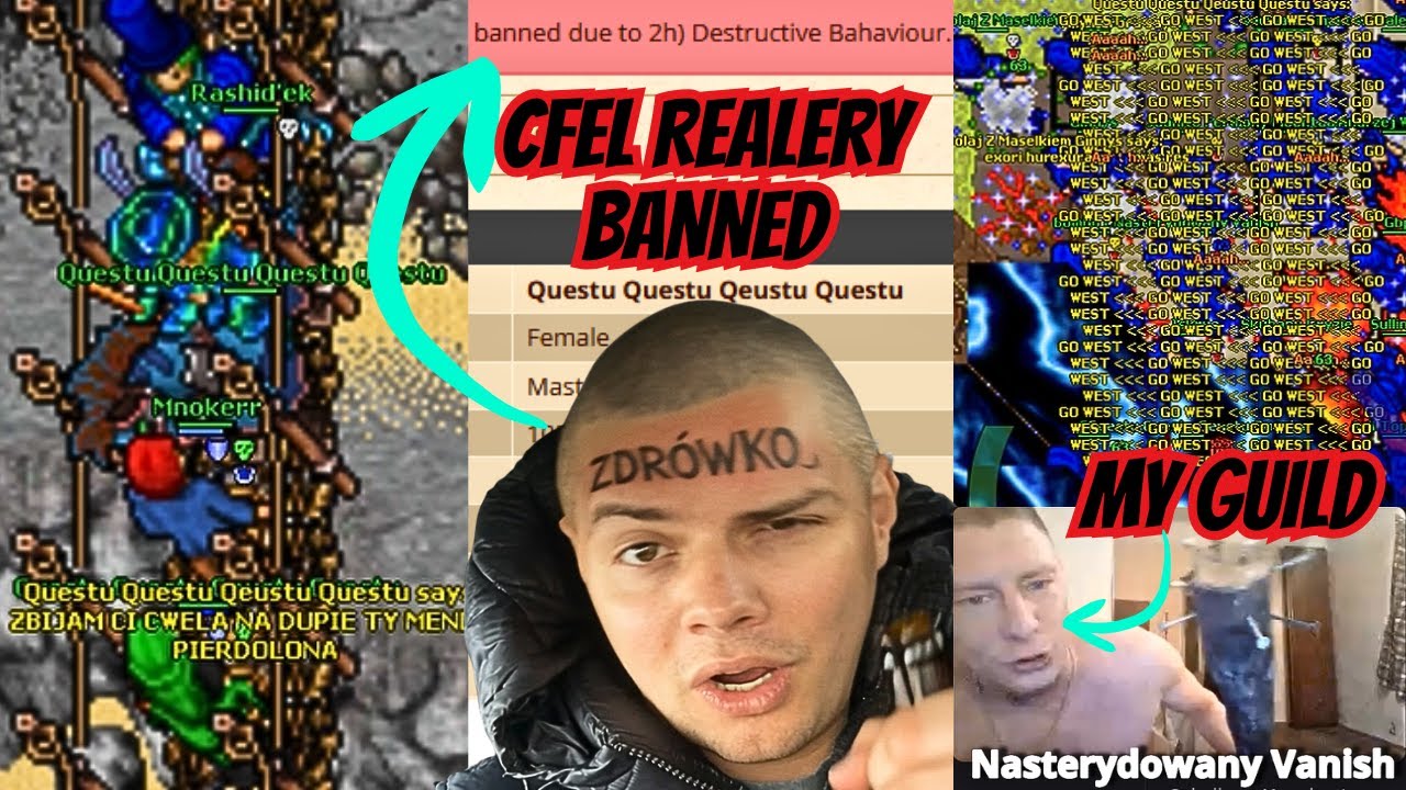 ZDRÓWKO CFEL REALERY TIBIA PATOLOGY STREAMER