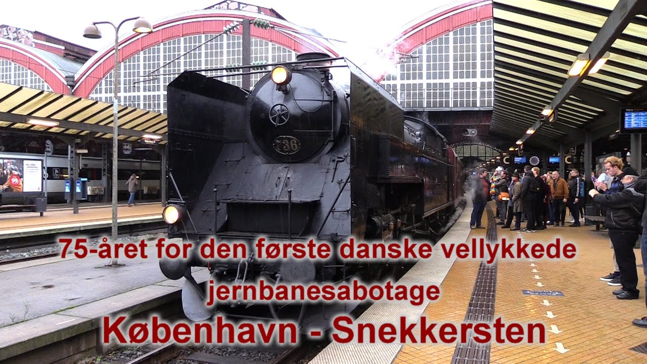 75-året for jernbanesabotagen af S 736