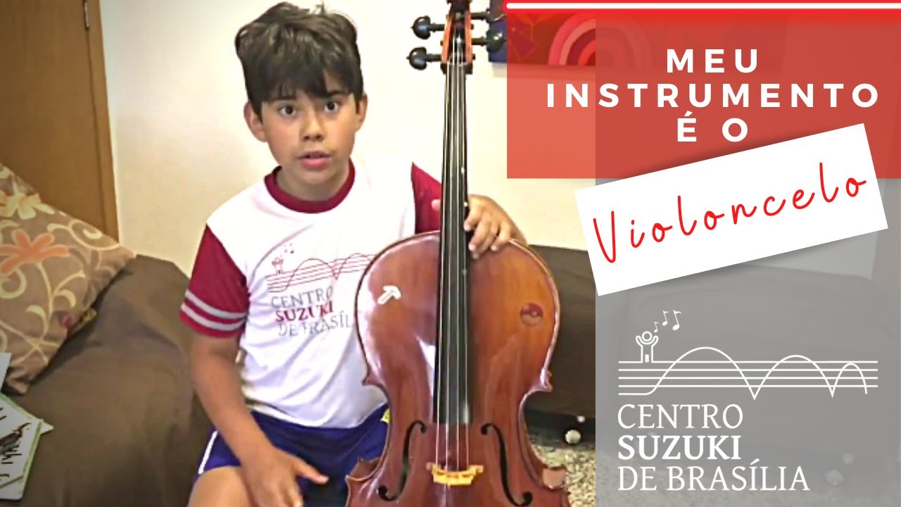 🎻 VIOLONCELO - 'Meu Instrumento' | Suzuki Piano Infantil