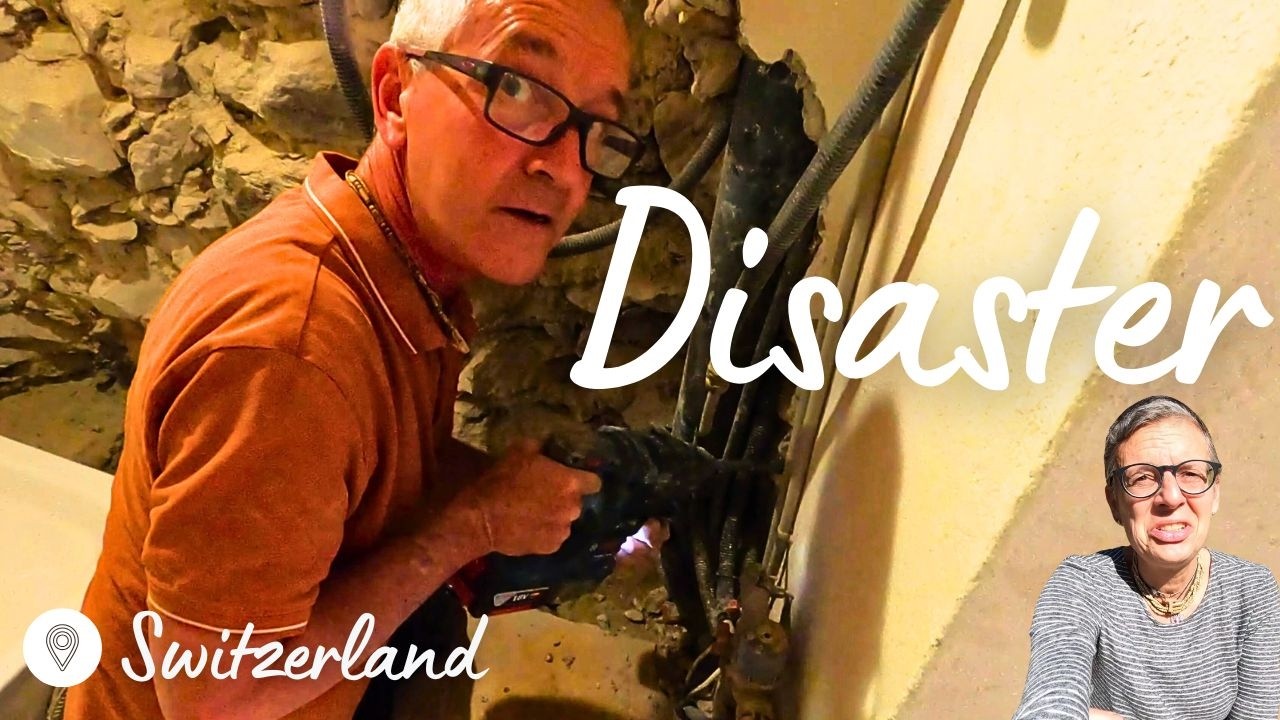 DIY in  🇨🇭: Renovating Our 1900s Stone House… Until the Worst Horror Happened 😰”