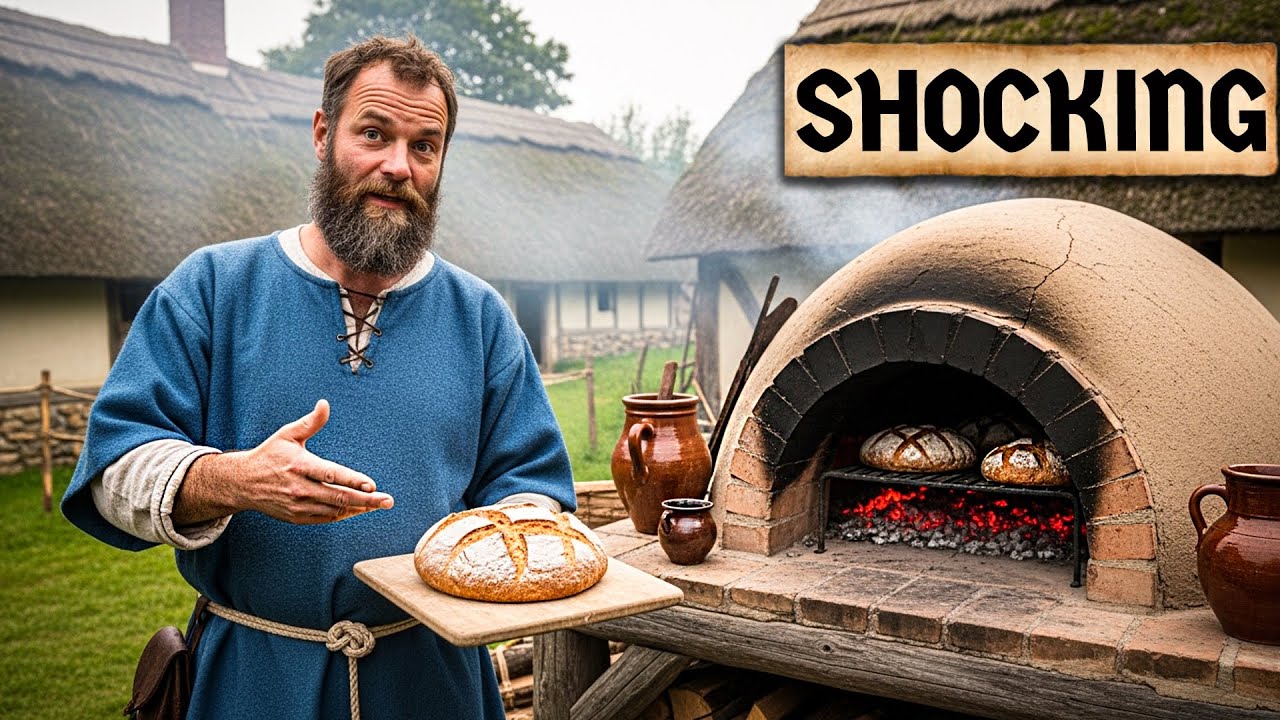 How Medieval Peasants Built DIY Ovens to Bake Bread | The Medieval Way