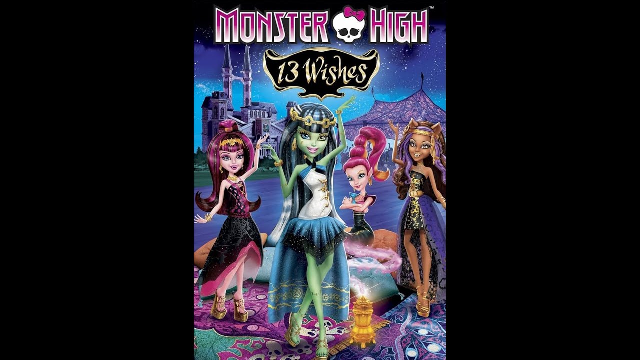 Opening to Monster High: 13 Wishes 2013 DVD (HQ)