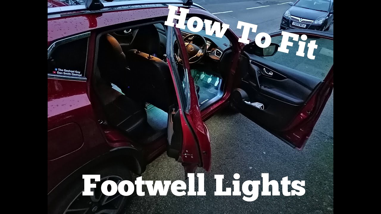 How to Fit Car Footwell Lights