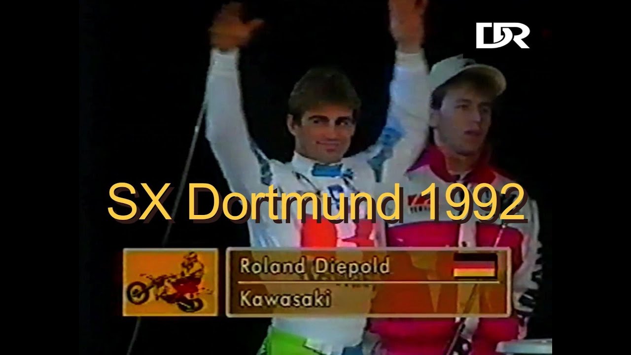 Supercross aus Dortmund 1992/mit Pit Beirer,Eckenbach,Diepold