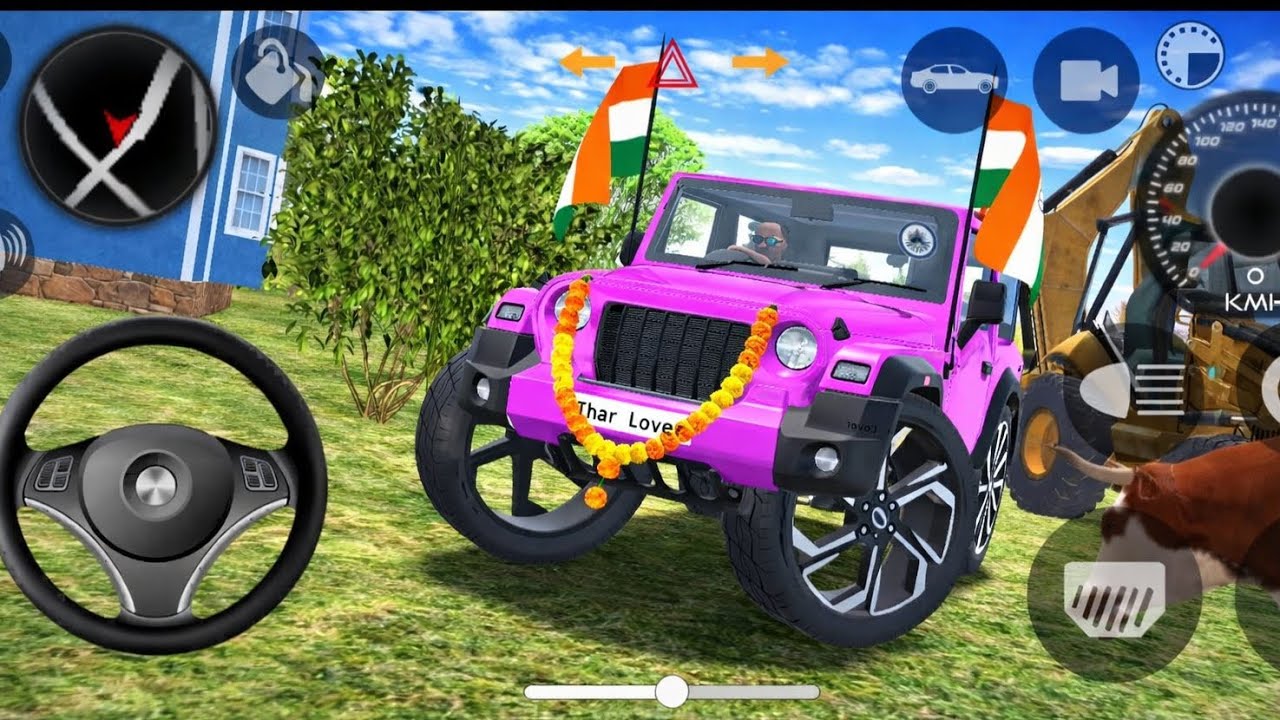 Modified Mahindra Thar Car Games: Indian Cars (Gadi Wala Game) - Car Game Android Gameplay 2026