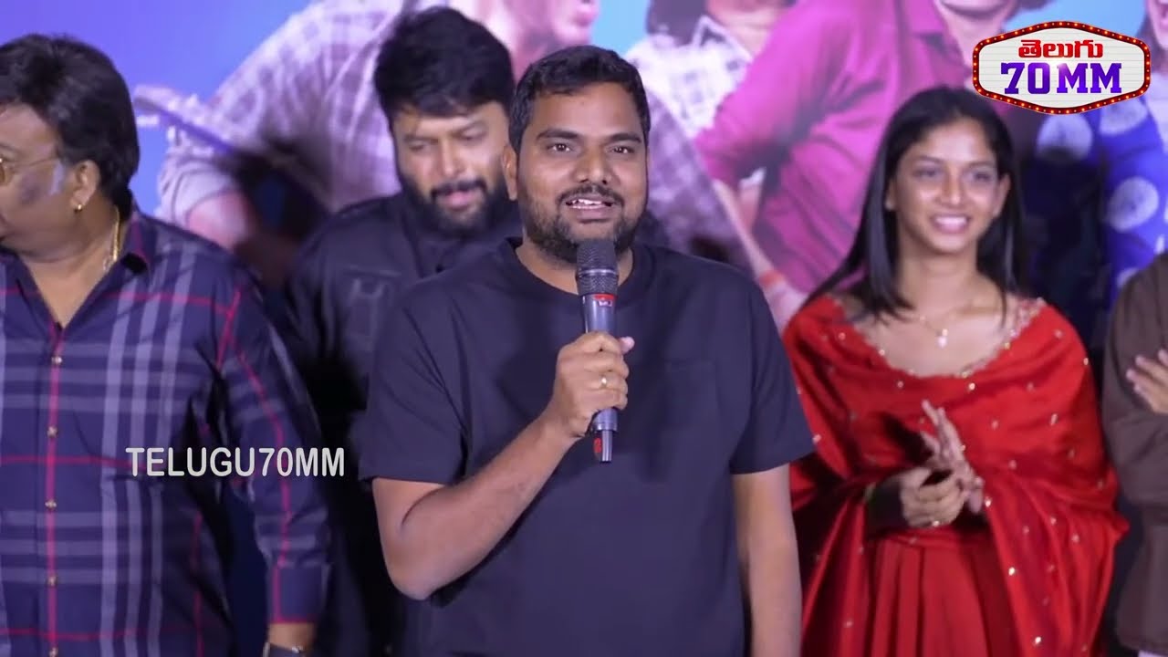 DIRECTOR Sateesh Speech At Band Melam Teaser Launch Event | Harsh Roshan, Sridevi, Kona Venkat