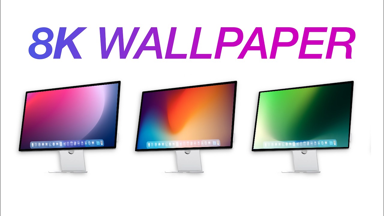 Meine neuen 8K Desktop Wallpaper 😍