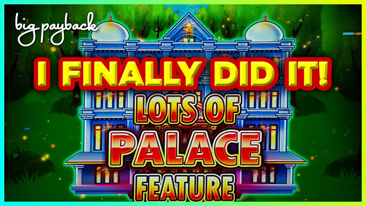 OMG! LOTS OF PALACE BONUS!! Huff N' Lots of Puff Slots!!!