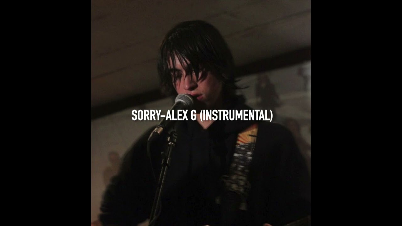 Sorry- Alex g (instrumental)
