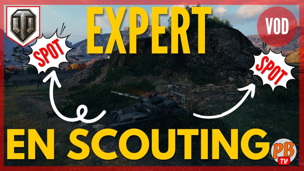 [VOD] EXPERT EN SCOUTING T10 - RHM. PZW. ET MANTICORE  - WORLD OF TANKS (français)