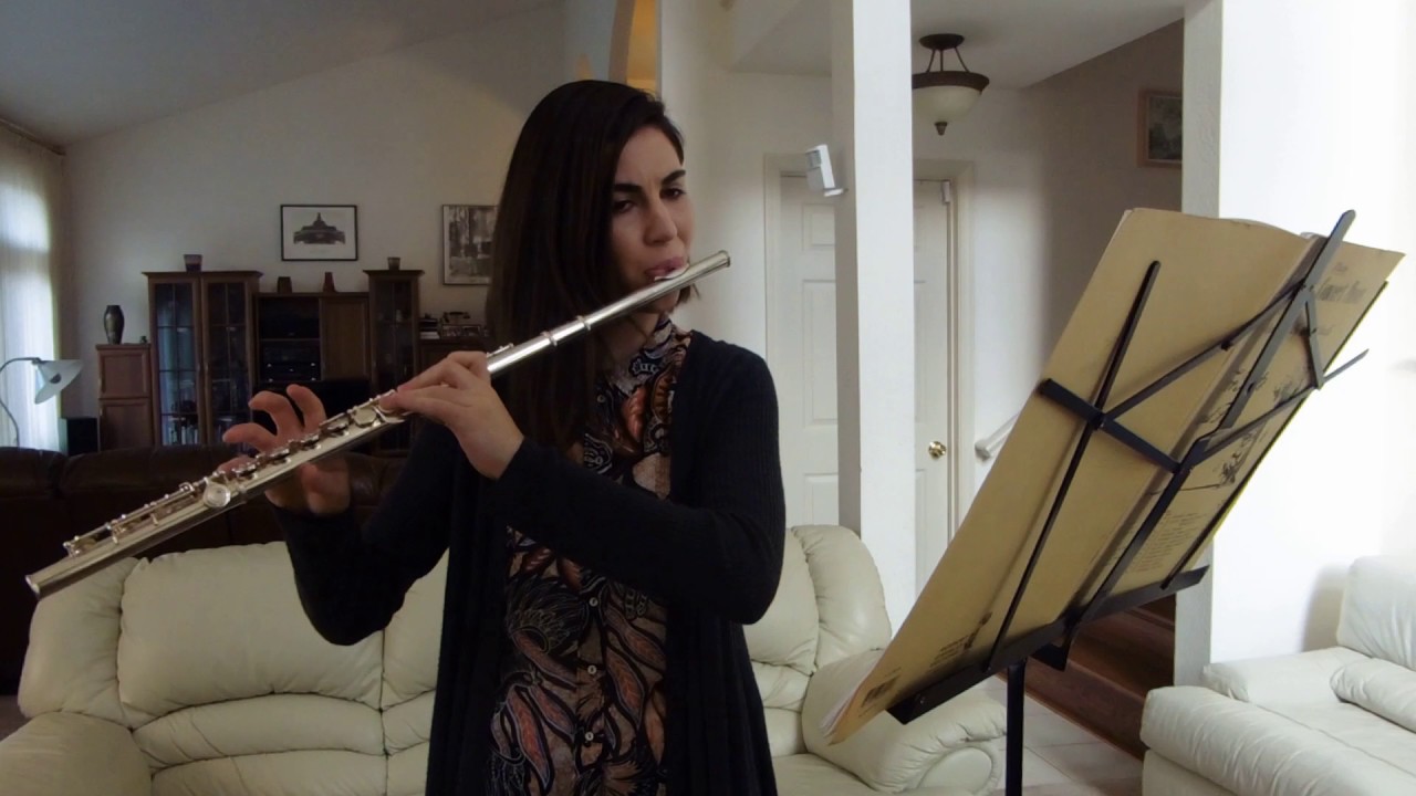 3 Movements from J.S. Bach's Suite in B Minor - Solo Flute