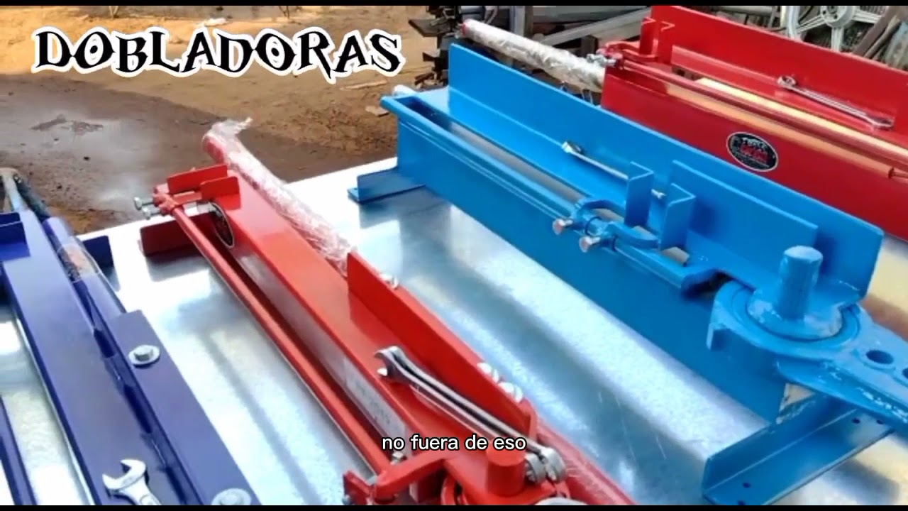 les muestro los 5 modelos de las Dobladoras DICKERSOL