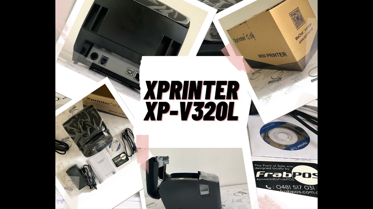 Unboxing X-Printer XP-V320L (Video 1/2)