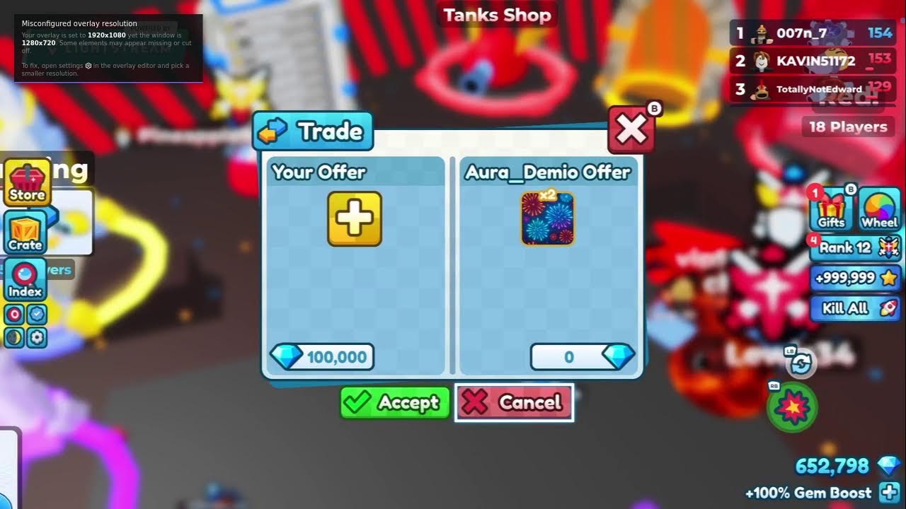 🔴LIVE: Tank Game  - Short stream #roblox 