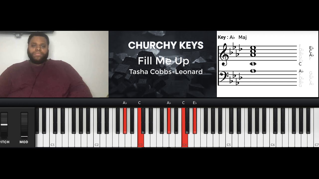 Fill Me Up - Tasha Cobb Leonard | Piano Tutorial