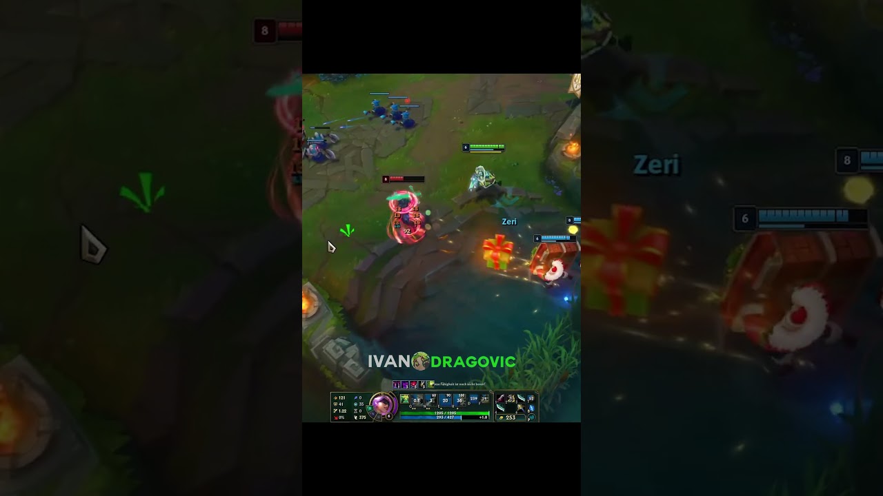 free lane free game #zeri #leagueoflegends #challenger #leagueclips #botlane #riot #adc