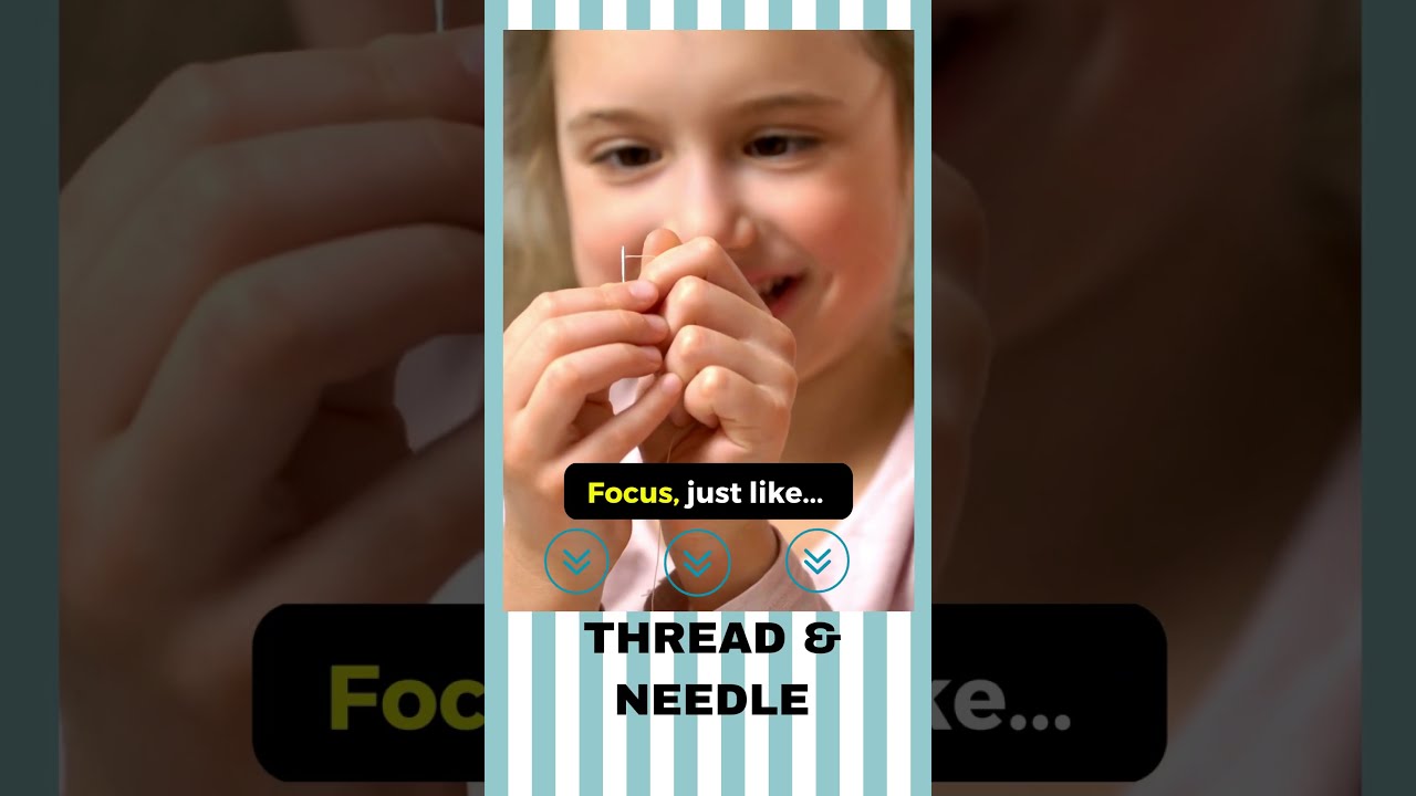 THREAD & NEEDLE #shorts #focus  #threadandneedle