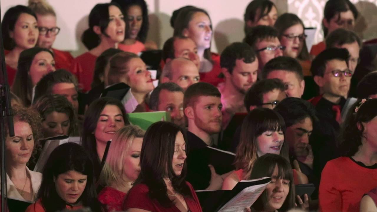 London City Voices choir sing Mr Blue Sky